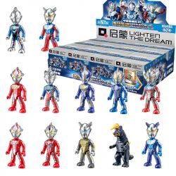 Enlighten 75014 Qman 75014 non  ULTRA HERO PHIÊN BẢN FLASH SPACE GUARD THỨ 2 V1 POCKET MAN bộ đồ chơi xếp lắp ráp ghép mô hình
