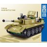 ZHEGAO QL2138 2138 non  XE TĂNG CHIẾN ĐẤU CHỦ LỰC KIỂU 85 bộ đồ chơi xếp lắp ráp ghép mô hình Military Army TYPE 85 MAIN BATTLE TANK Quân Sự Bộ Đội 302 khối