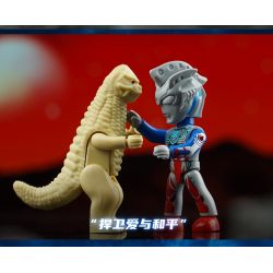 Enlighten 75013 Qman 75013 non  MÔ HÌNH CỔ ĐIỂN 2 SPACE GARRISON V1 POCKET MAN bộ đồ chơi xếp lắp ráp ghép mô hình