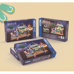 ZHEGAO 00415 non  TRÀ MEME MÙA HÈ bộ đồ chơi xếp lắp ráp ghép mô hình Creator SUMMER TEA Sáng Tạo 836 khối