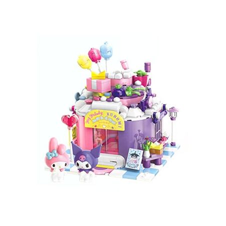 KEEPPLEY K20818 20818 non  NGƯỜI BẠN ĐỒNG HÀNH NGỌT NGÀO GIAI ĐIỆU & KUROMI CỦA TÔI bộ đồ chơi xếp lắp ráp ghép mô hình Creator Sáng Tạo