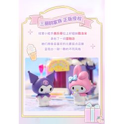 KEEPPLEY K20818 20818 non  NGƯỜI BẠN ĐỒNG HÀNH NGỌT NGÀO GIAI ĐIỆU & KUROMI CỦA TÔI bộ đồ chơi xếp lắp ráp ghép mô hình Creator Sáng Tạo