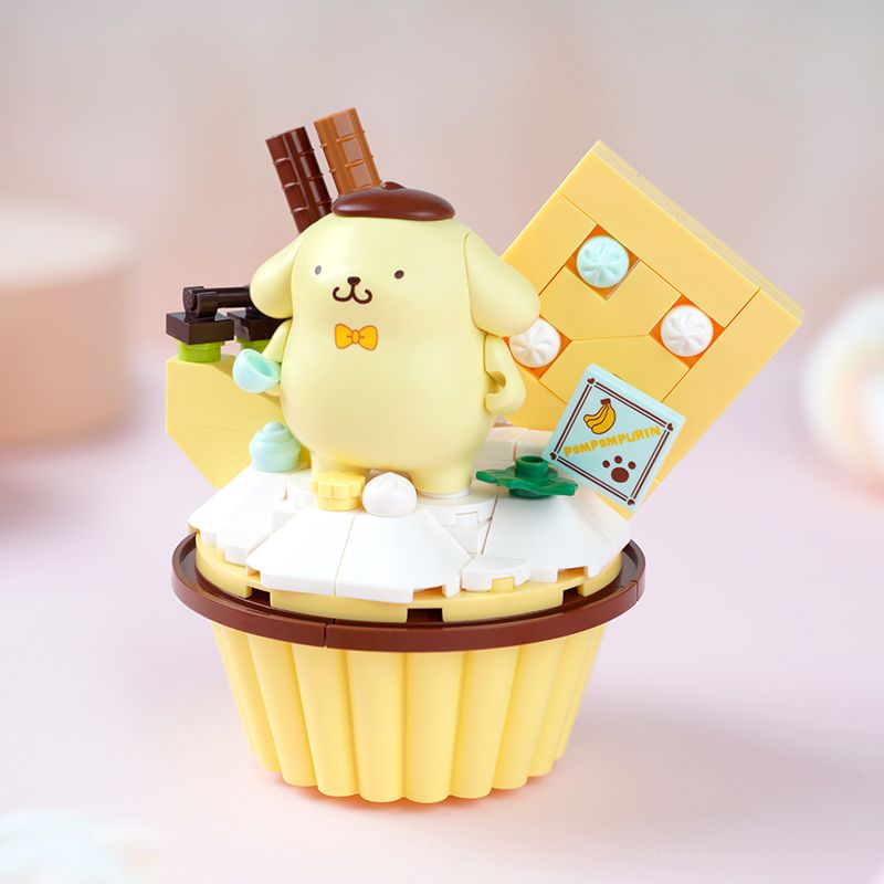 KEEPPLEY K20816 20816 non Lego POMPOMPURIN CHUỐI XANH bộ đồ chơi xếp lắp ráp ghép mô hình Creator Sáng Tạo