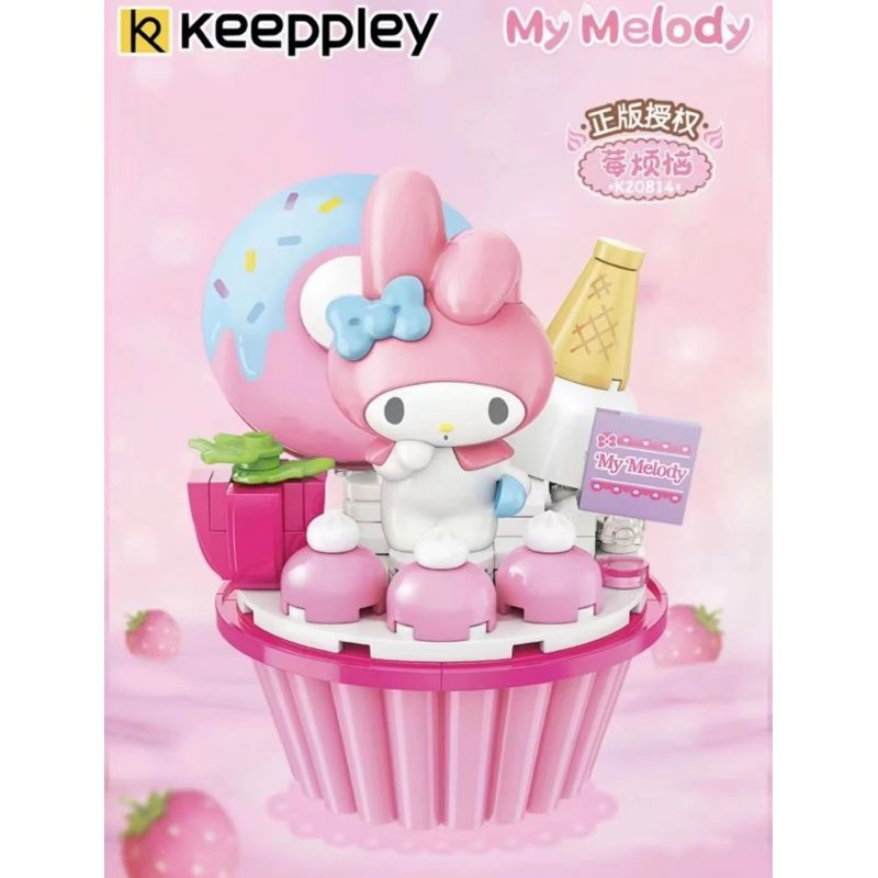 KEEPPLEY K20814 20814 non  RẮC RỐI MÂM XÔI GIAI ĐIỆU CỦA TÔI bộ đồ chơi xếp lắp ráp ghép mô hình Creator Sáng Tạo