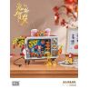LOZ 1073 non  ÔNG NỘI THỎ TV bộ đồ chơi xếp lắp ráp ghép mô hình Chinese Traditional Festivals Lễ Hội Cổ Truyền 2141 khối