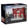 CADA DOUBLEE C66008 66008 non  GA TÀU ĐIỆN NGẦM LUÂN ĐÔN bộ đồ chơi xếp lắp ráp ghép mô hình Modular Buildings LONDON UNDERGROUND Mô Hình Nhà Cửa 1836 khối