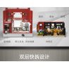 CADA DOUBLEE C66008 66008 non  GA TÀU ĐIỆN NGẦM LUÂN ĐÔN bộ đồ chơi xếp lắp ráp ghép mô hình Modular Buildings LONDON UNDERGROUND Mô Hình Nhà Cửa 1836 khối