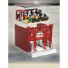 CADA DOUBLEE C66008 66008 non  GA TÀU ĐIỆN NGẦM LUÂN ĐÔN bộ đồ chơi xếp lắp ráp ghép mô hình Modular Buildings LONDON UNDERGROUND Mô Hình Nhà Cửa 1836 khối
