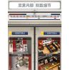 CADA DOUBLEE C66008 66008 non  GA TÀU ĐIỆN NGẦM LUÂN ĐÔN bộ đồ chơi xếp lắp ráp ghép mô hình Modular Buildings LONDON UNDERGROUND Mô Hình Nhà Cửa 1836 khối