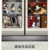 CADA DOUBLEE C66008 66008 non  GA TÀU ĐIỆN NGẦM LUÂN ĐÔN bộ đồ chơi xếp lắp ráp ghép mô hình Modular Buildings LONDON UNDERGROUND Mô Hình Nhà Cửa 1836 khối