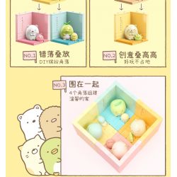 Enlighten 77011 Qman 77011 non  SINH VẬT GÓC 5 PHONG CÁCH bộ đồ chơi xếp lắp ráp ghép mô hình Creator Sáng Tạo