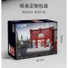 CADA DOUBLEE C66008 66008 non  GA TÀU ĐIỆN NGẦM LUÂN ĐÔN bộ đồ chơi xếp lắp ráp ghép mô hình Modular Buildings LONDON UNDERGROUND Mô Hình Nhà Cửa 1836 khối