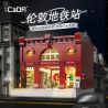 CADA DOUBLEE C66008 66008 non  GA TÀU ĐIỆN NGẦM LUÂN ĐÔN bộ đồ chơi xếp lắp ráp ghép mô hình Modular Buildings LONDON UNDERGROUND Mô Hình Nhà Cửa 1836 khối