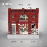 CADA DOUBLEE C66008 66008 non  GA TÀU ĐIỆN NGẦM LUÂN ĐÔN bộ đồ chơi xếp lắp ráp ghép mô hình Modular Buildings LONDON UNDERGROUND Mô Hình Nhà Cửa 1836 khối