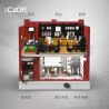 CADA DOUBLEE C66008 66008 non  GA TÀU ĐIỆN NGẦM LUÂN ĐÔN bộ đồ chơi xếp lắp ráp ghép mô hình Modular Buildings LONDON UNDERGROUND Mô Hình Nhà Cửa 1836 khối
