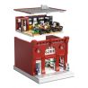 CADA DOUBLEE C66008 66008 non  GA TÀU ĐIỆN NGẦM LUÂN ĐÔN bộ đồ chơi xếp lắp ráp ghép mô hình Modular Buildings LONDON UNDERGROUND Mô Hình Nhà Cửa 1836 khối