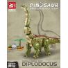 FAIR 8046 non  LƯƠNG LONG bộ đồ chơi xếp lắp ráp ghép mô hình Creator Expert DINOSAUR DIPLODOCUS Chuyên Gia Sáng Tạo 1690 khối