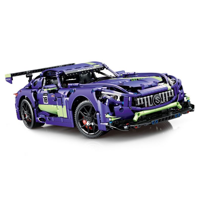 SEMBO 701028 non  SẠC TÍM 1:10 tỷ lệ 1:10 bộ đồ chơi xếp lắp ráp ghép mô hình  Kỹ Thuật Công Nghệ Cao Mô Hình Phương Tiện 1937 khối