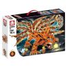 LEYI 81020 non  LINH THÚ CỬU VĨ HỒ TIÊN bộ đồ chơi xếp lắp ráp ghép mô hình Naruto Ninja 768 khối