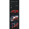 REOBRIX 22020 non  NGƯỜI ĐIỀU KHIỂN TỪ XA bộ đồ chơi xếp lắp ráp ghép mô hình  TELESCOPIC ARM FORKLIFT Kỹ Thuật Công Nghệ Cao Mô Hình Phương Tiện 2260 khối
