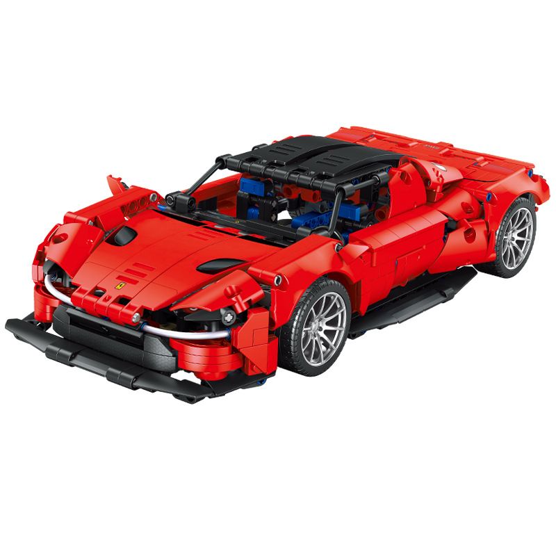 BEAUTY AND 8610 8610A non Lego FERRARI DAYTONA SP3 bộ đồ chơi xếp lắp ráp ghép mô hình Technic Kỹ Thuật Công Nghệ Cao Mô Hình Phương Tiện 1208 khối