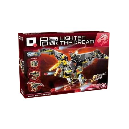 Enlighten 41230 Qman 41230 non  THẰN LẰN BAY GALE bộ đồ chơi xếp lắp ráp ghép mô hình