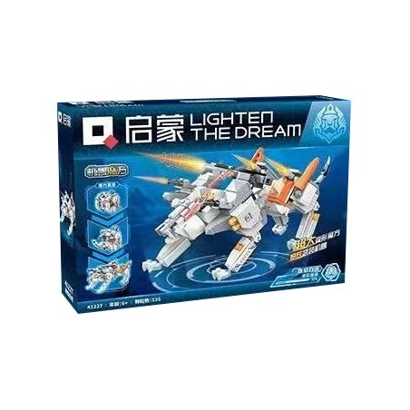 Enlighten 41227 Qman 41227 non  BẠCH HỔ LỬA ĐỎ bộ đồ chơi xếp lắp ráp ghép mô hình