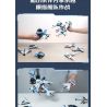 Enlighten 41106 Qman 41106 non  MÁY BAY CHIẾN ĐẤU THIÊN HÀ bộ đồ chơi xếp lắp ráp ghép mô hình Transformers Robot Đại Chiến Người Máy Biến Hình