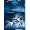 Enlighten 41106 Qman 41106 non  MÁY BAY CHIẾN ĐẤU THIÊN HÀ bộ đồ chơi xếp lắp ráp ghép mô hình Transformers Robot Đại Chiến Người Máy Biến Hình