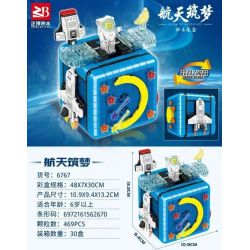 FAIR 6767 non  GIẤC MƠ HÀNG KHÔNG VŨ TRỤ bộ đồ chơi xếp lắp ráp ghép mô hình DREAM OF AEROSPACE 469 khối