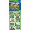 ZHEGAO QL2521 2521 non  CUỘC PHIÊU LƯU TRANG TRẠI THÔ bộ đồ chơi xếp lắp ráp ghép mô hình Minecraft CUBE WORLD Game Xây Dựng 1011 khối