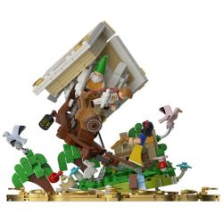 WEKKI 506185 non  CUỘC KHỦNG HOẢNG GƯƠNG TRẮNG TUYẾT bộ đồ chơi xếp lắp ráp ghép mô hình SNOW WHITE