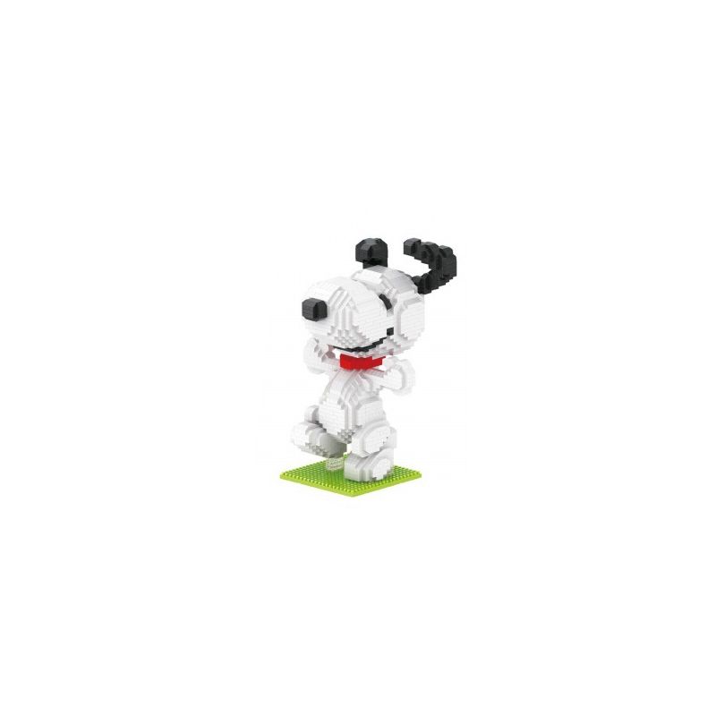 HSANHE CACO S055 non Lego RÌNH MÒ bộ đồ chơi xếp lắp ráp ghép mô hình Movie & Game PEANUTS SNOOPY Phim Và Trò Chơi 1546 khối