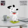 HSANHE CACO S055 non  RÌNH MÒ bộ đồ chơi xếp lắp ráp ghép mô hình Movie & Game PEANUTS SNOOPY Phim Và Trò Chơi 1546 khối