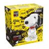HSANHE CACO S053 non  RÌNH MÒ ĐI BỘ bộ đồ chơi xếp lắp ráp ghép mô hình Movie & Game PEANUTS SNOOPY Phim Và Trò Chơi 1520 khối