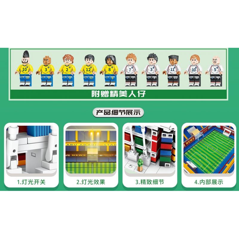 FAIR 6770 non  RAS VỀ SÂN VẬN ĐỘNG bộ đồ chơi xếp lắp ráp ghép mô hình Sports RAS ABU SCADIUM Thể Thao 1921 khối FAIR 6770 non  RAS VỀ SÂN VẬN ĐỘNG bộ đồ chơi xếp lắp ráp ghép mô hình Sports RAS ABU SCADIUM Thể Thao 1921 khối