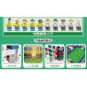 FAIR 6770 non  RAS VỀ SÂN VẬN ĐỘNG bộ đồ chơi xếp lắp ráp ghép mô hình Sports RAS ABU SCADIUM Thể Thao 1921 khối