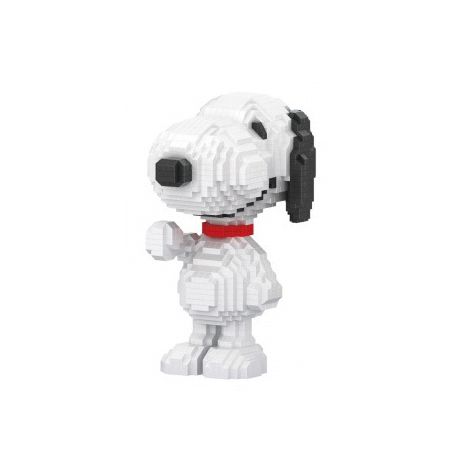 HSANHE CACO S050 non  RÌNH MÒ bộ đồ chơi xếp lắp ráp ghép mô hình Movie & Game PEANUTS SNOOPY Phim Và Trò Chơi 1383 khối