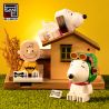 HSANHE CACO S004 non  SNOOPY 7 PHONG CÁCH bộ đồ chơi xếp lắp ráp ghép mô hình Movie & Game PEANUTS SNOOPY Phim Và Trò Chơi