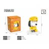 HSANHE CACO S004 non  SNOOPY 7 PHONG CÁCH bộ đồ chơi xếp lắp ráp ghép mô hình Movie & Game PEANUTS SNOOPY Phim Và Trò Chơi