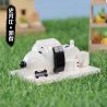 HSANHE CACO S004 non  SNOOPY 7 PHONG CÁCH bộ đồ chơi xếp lắp ráp ghép mô hình Movie & Game PEANUTS SNOOPY Phim Và Trò Chơi