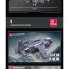JIESTAR 61052 non  MÁY BAY CƯỜNG KÍCH AV-8 SEA HARRIER II bộ đồ chơi xếp lắp ráp ghép mô hình Frozen AV-8 II Nữ Hoàng Băng Giá 807 khối