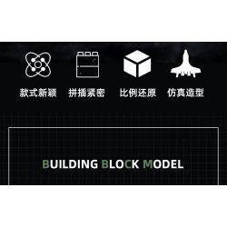 JIESTAR 61052 non  MÁY BAY CƯỜNG KÍCH AV-8 SEA HARRIER II bộ đồ chơi xếp lắp ráp ghép mô hình Frozen AV-8 II Nữ Hoàng Băng Giá 807 khối