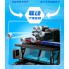 GUDI 10206 non  HOẠT ĐỘNG CỨU HỘ BÃO bộ đồ chơi xếp lắp ráp ghép mô hình Police LIVIN'CITY Cảnh Sát 903 khối