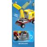 GUDI 10206 non  HOẠT ĐỘNG CỨU HỘ BÃO bộ đồ chơi xếp lắp ráp ghép mô hình Police LIVIN'CITY Cảnh Sát 903 khối