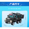 GUDI 10206 non  HOẠT ĐỘNG CỨU HỘ BÃO bộ đồ chơi xếp lắp ráp ghép mô hình Police LIVIN'CITY Cảnh Sát 903 khối
