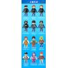 GUDI 10206 non  HOẠT ĐỘNG CỨU HỘ BÃO bộ đồ chơi xếp lắp ráp ghép mô hình Police LIVIN'CITY Cảnh Sát 903 khối