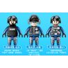 GUDI 10206 non  HOẠT ĐỘNG CỨU HỘ BÃO bộ đồ chơi xếp lắp ráp ghép mô hình Police LIVIN'CITY Cảnh Sát 903 khối