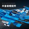 JIESTAR 61050 non  TIÊM KÍCH SU35 tỷ lệ 1:14 bộ đồ chơi xếp lắp ráp ghép mô hình Military Army SU-35 Quân Sự Bộ Đội 1530 khối