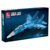 JIESTAR 61050 non  TIÊM KÍCH SU35 tỷ lệ 1:14 bộ đồ chơi xếp lắp ráp ghép mô hình Military Army SU-35 Quân Sự Bộ Đội 1530 khối